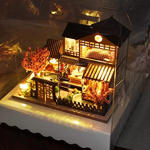 DIY Miniature Dollhouse Kit - 3D Wooden LED Light