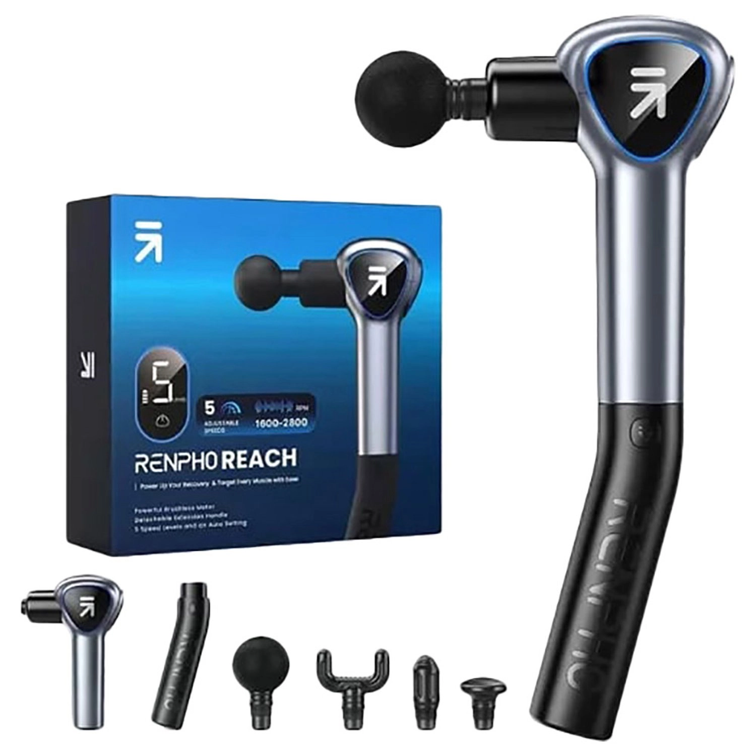 R-C007 Reach Massage Gun - Extended Handle