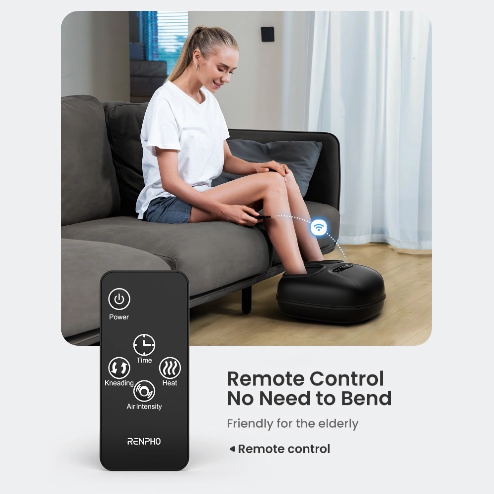 Portable Shiatsu 3D Kneading Massager - Heat