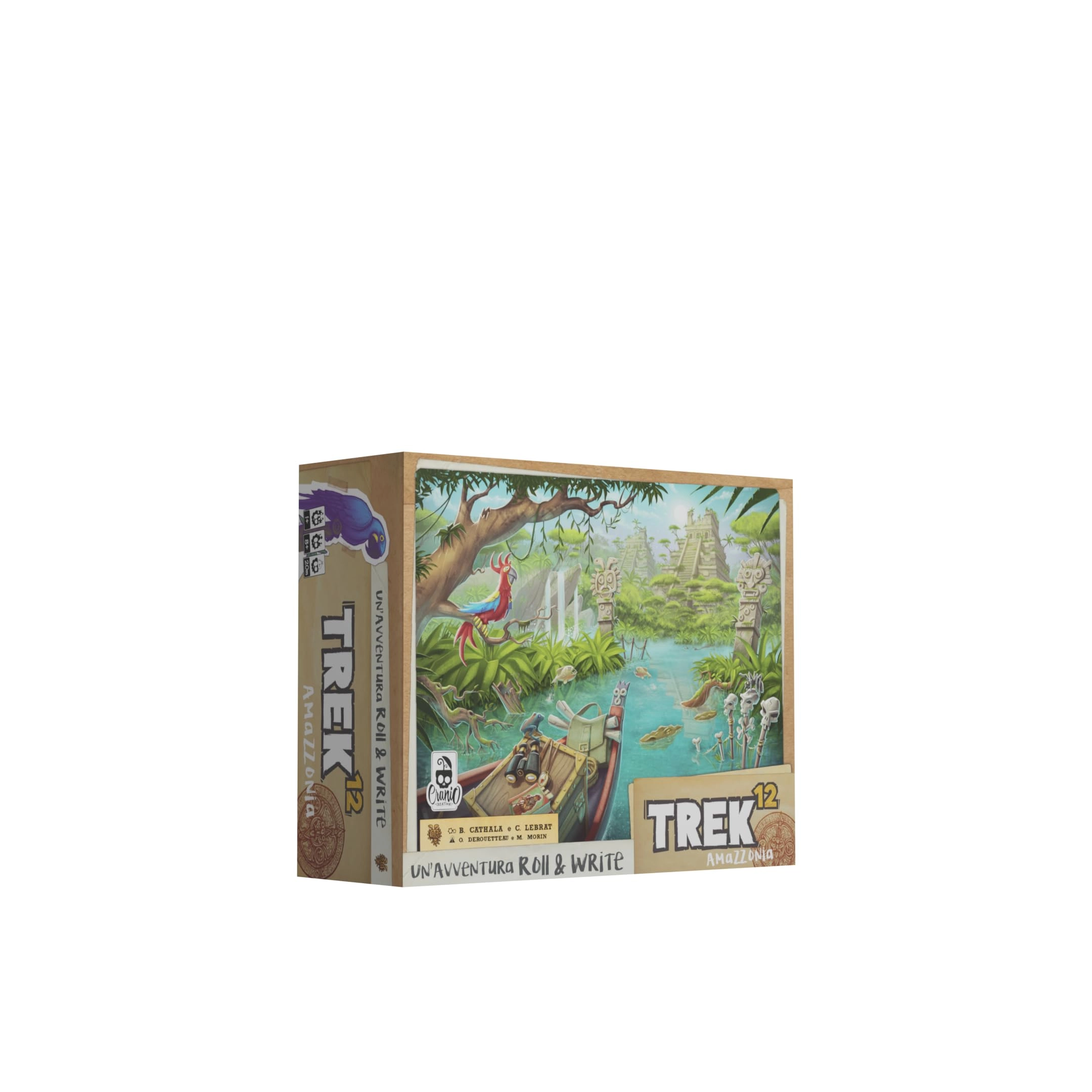 Cranio Creations Trek 12 Amazonas - Roll & Write (Italian)