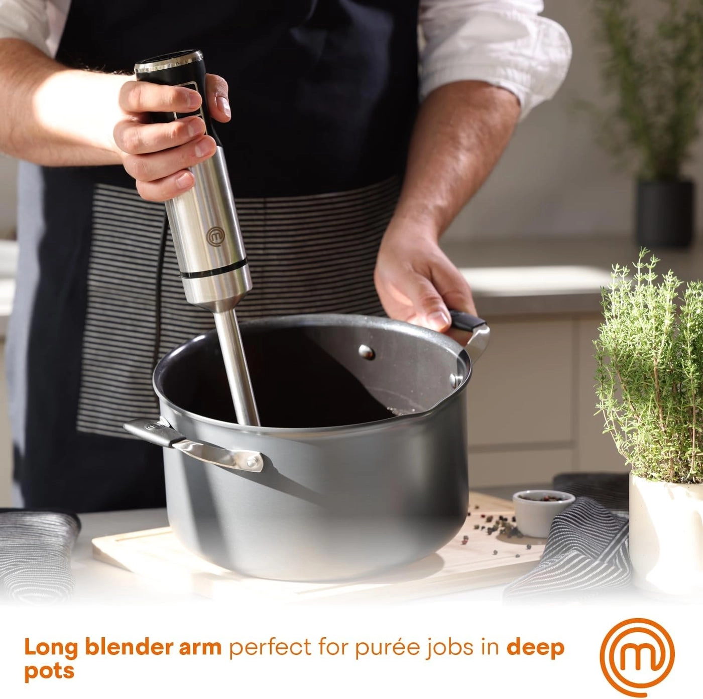 Handheld Immersion Blender - 400W