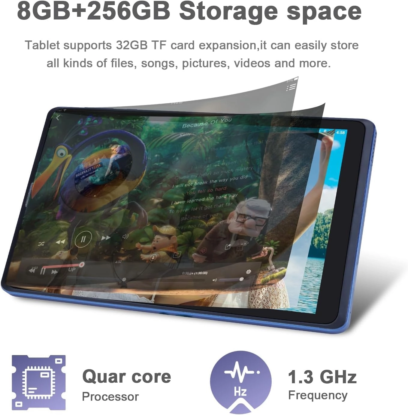 CM835 - 4GB 8.00in 256GB