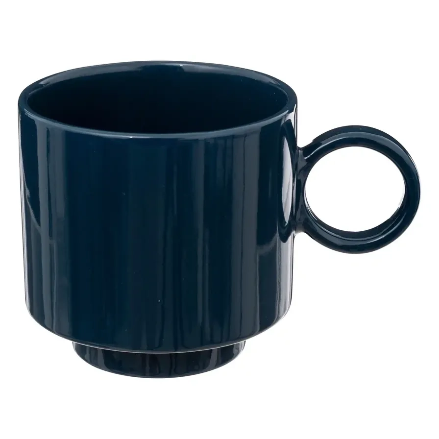 Retro Stoneware Mug - 380 ml