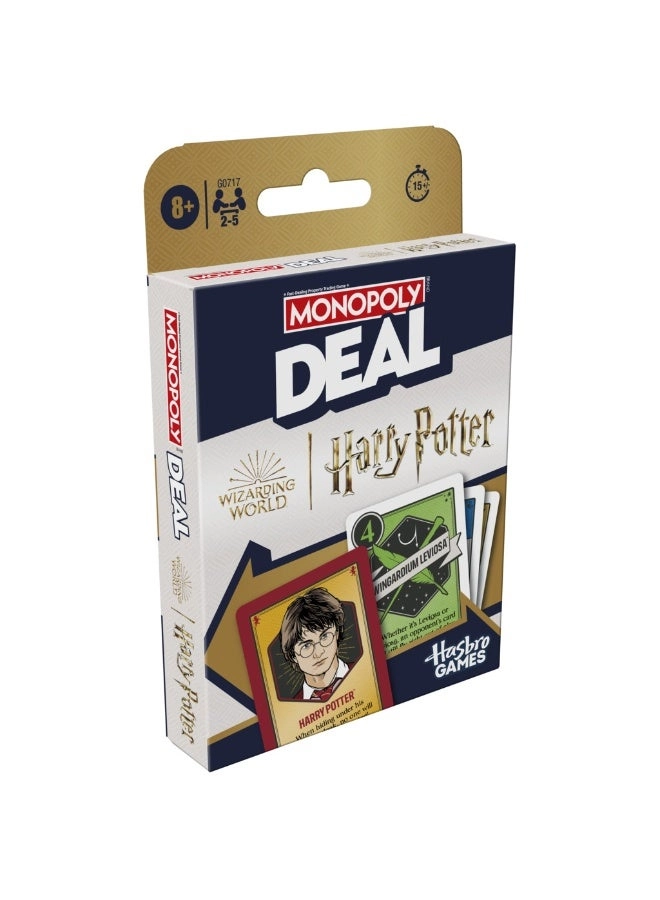 Monopoly Deal: HARRY POTTER - Card Game