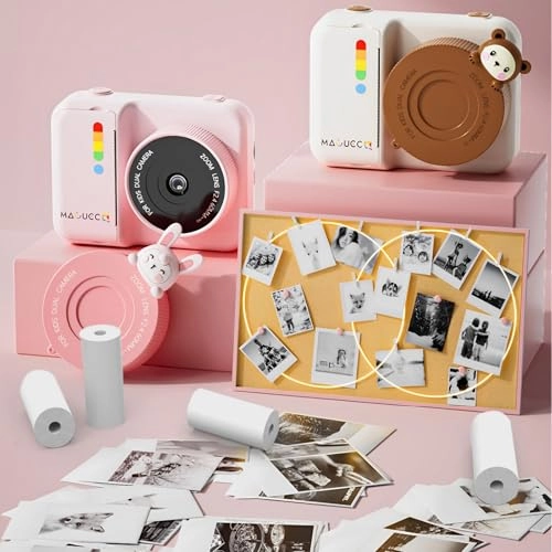 Kids Instant Camera Refill Print Paper - 20 Rolls 2.25x1.18 Inch