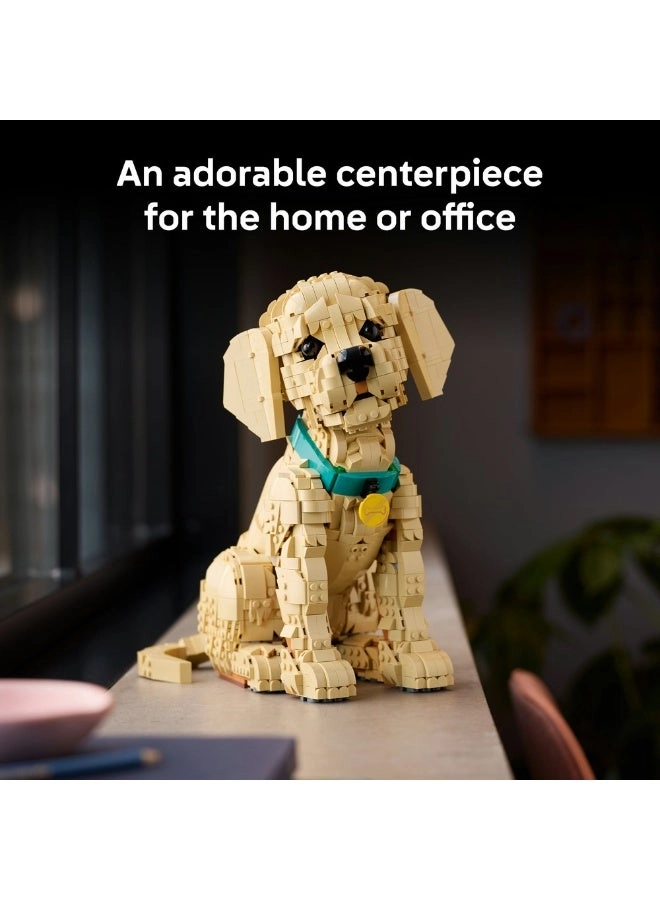 Golden Retriever Puppy (11384) - Posable Home Decor
