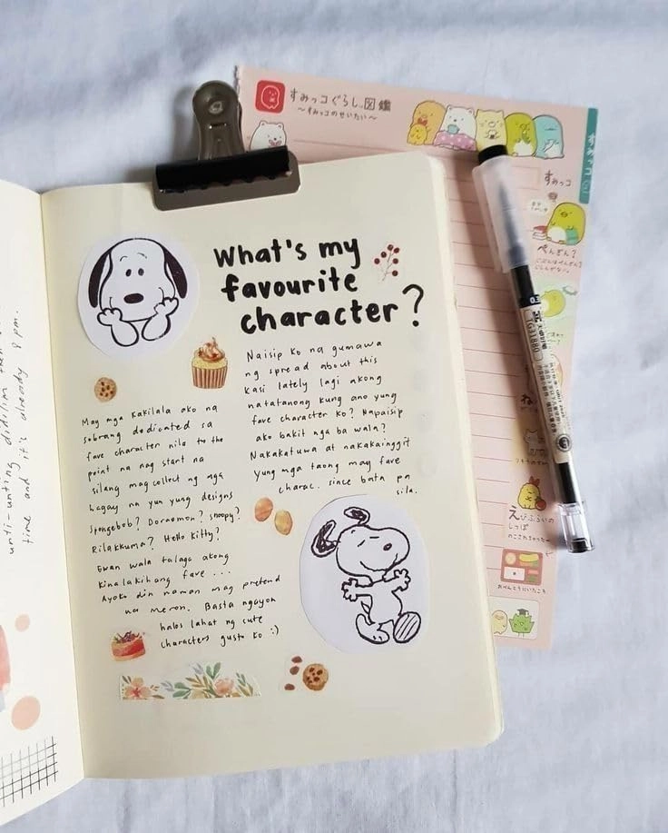 Mini Transparent Binder Spiral Diary Notebook