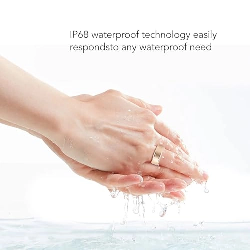 Smart Ring Health Tracker - IPX8 Waterproof 20mah Approx. 7 Days