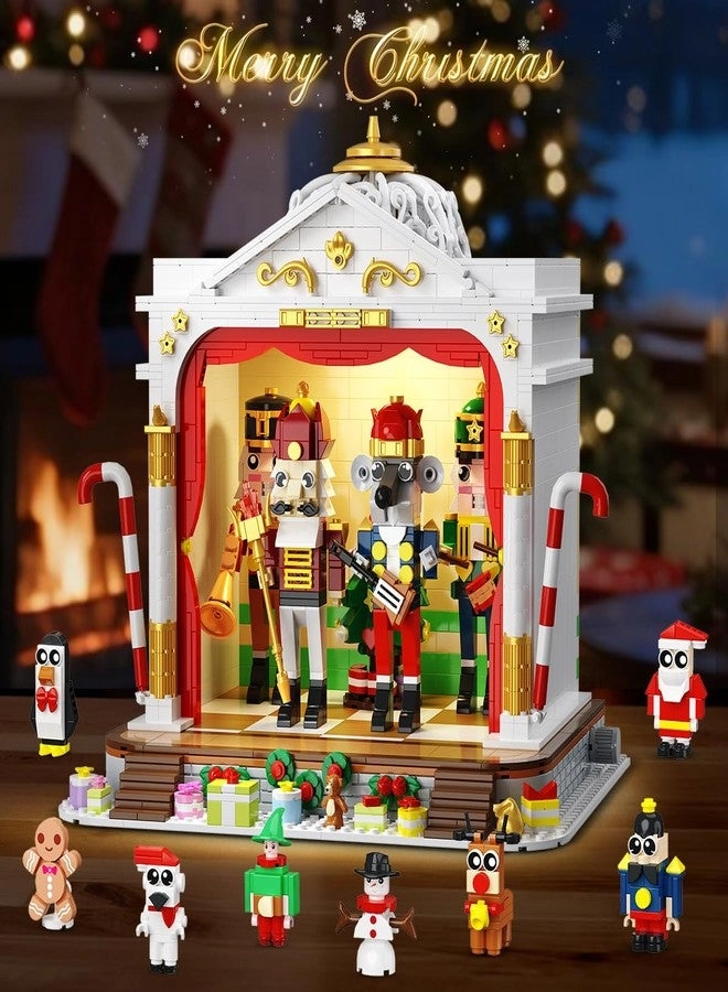 2025 Christmas Nutcracker Theater Building Set - Nutcracker 1690pcs