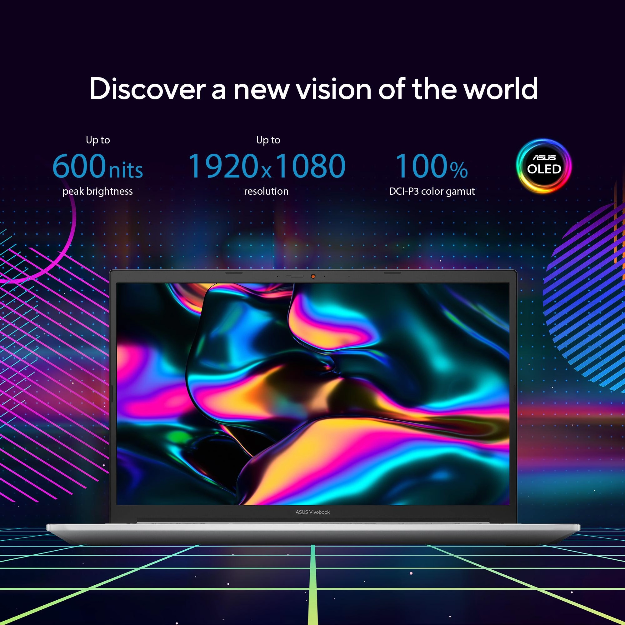 Vivobook Pro 15 K3500PH - 15.6'' Core i5-11300H 8GB 512GB SSD