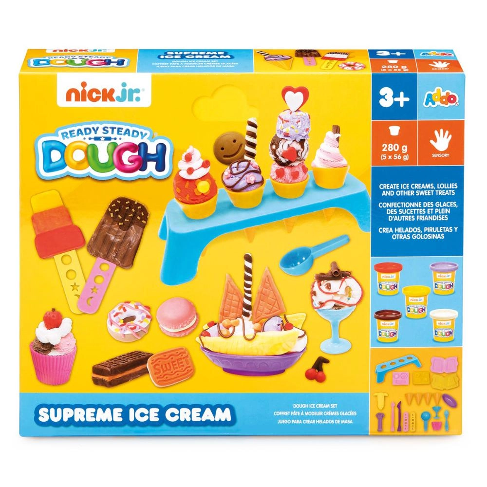 ADDO Nick Junior Supreme Ice Cream Play Dough - 3+ years