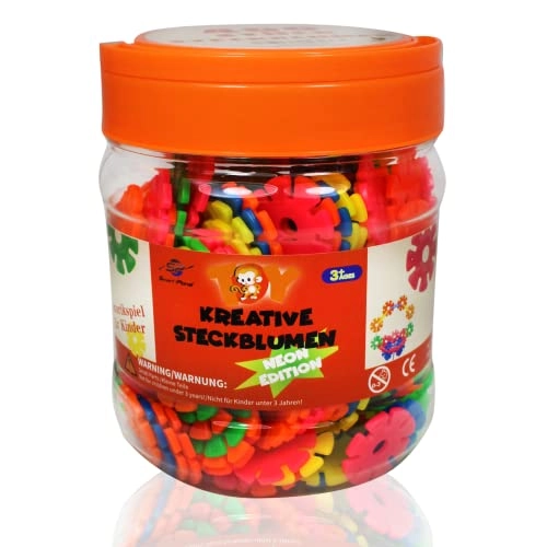 Neon Flowers - 3 Years 400 pieces