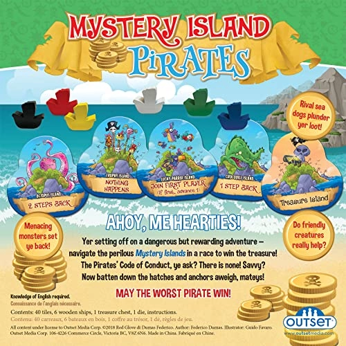 Mystery Island Pirates: A Wild & Wacky Race for Treasure