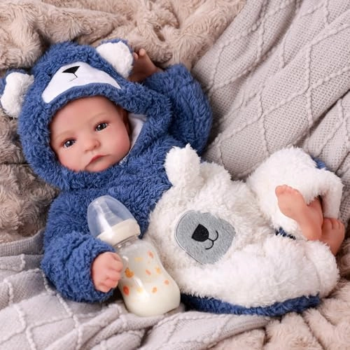 Aiden Reborn Baby Doll - 20 Inch Silicone Ages 3+