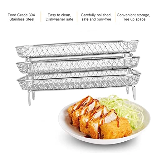 Air Fryer Rack - 304 Stainless Steel
