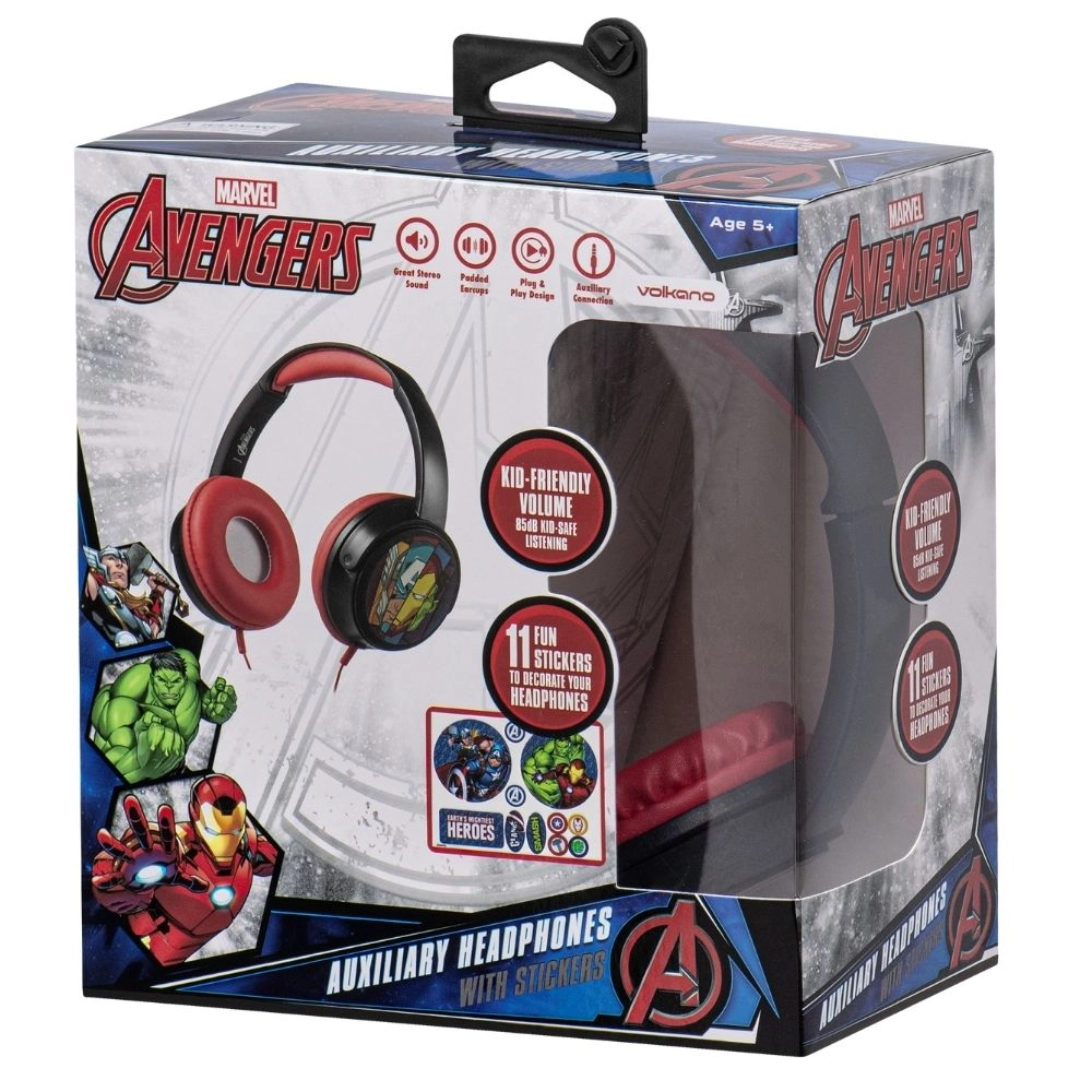 Marvel Avengers Padded Aux Headphone - 11