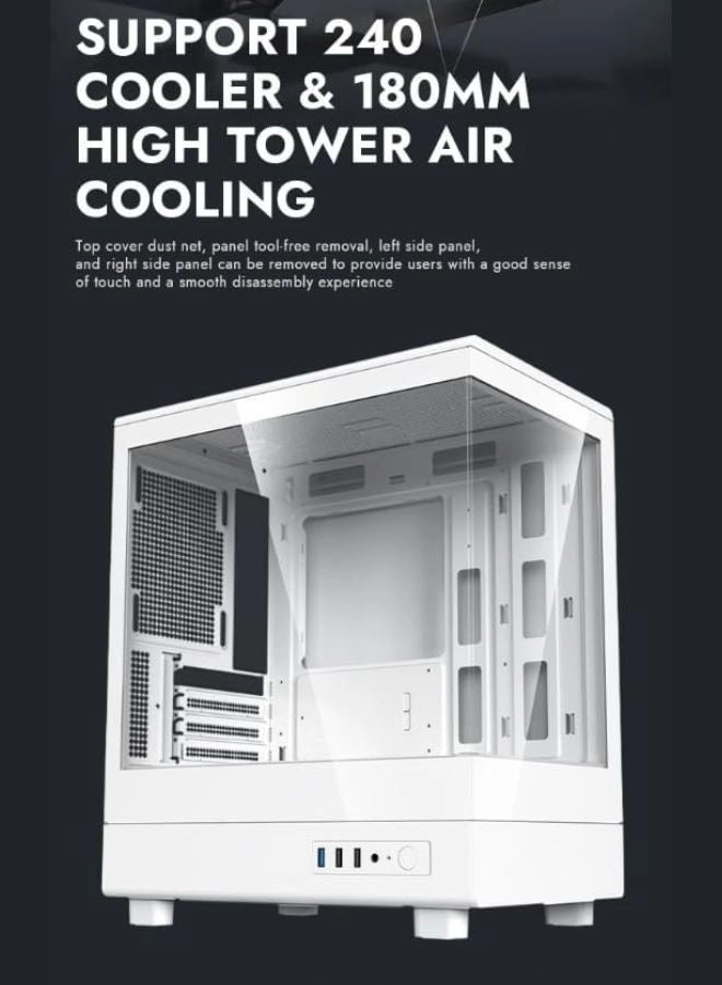 DB330M - Tempered Glass Side Panel Mid Tower