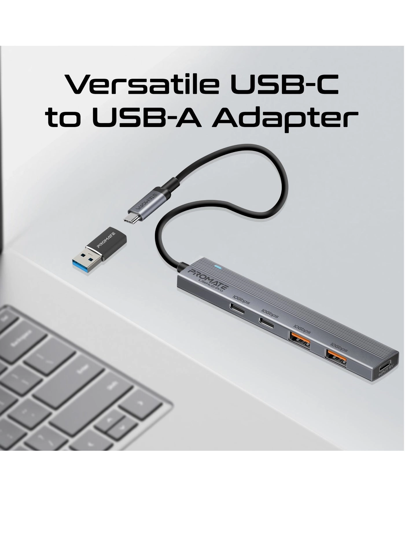 LiteHub-Pro - 4-in-1 10Gbps 15W