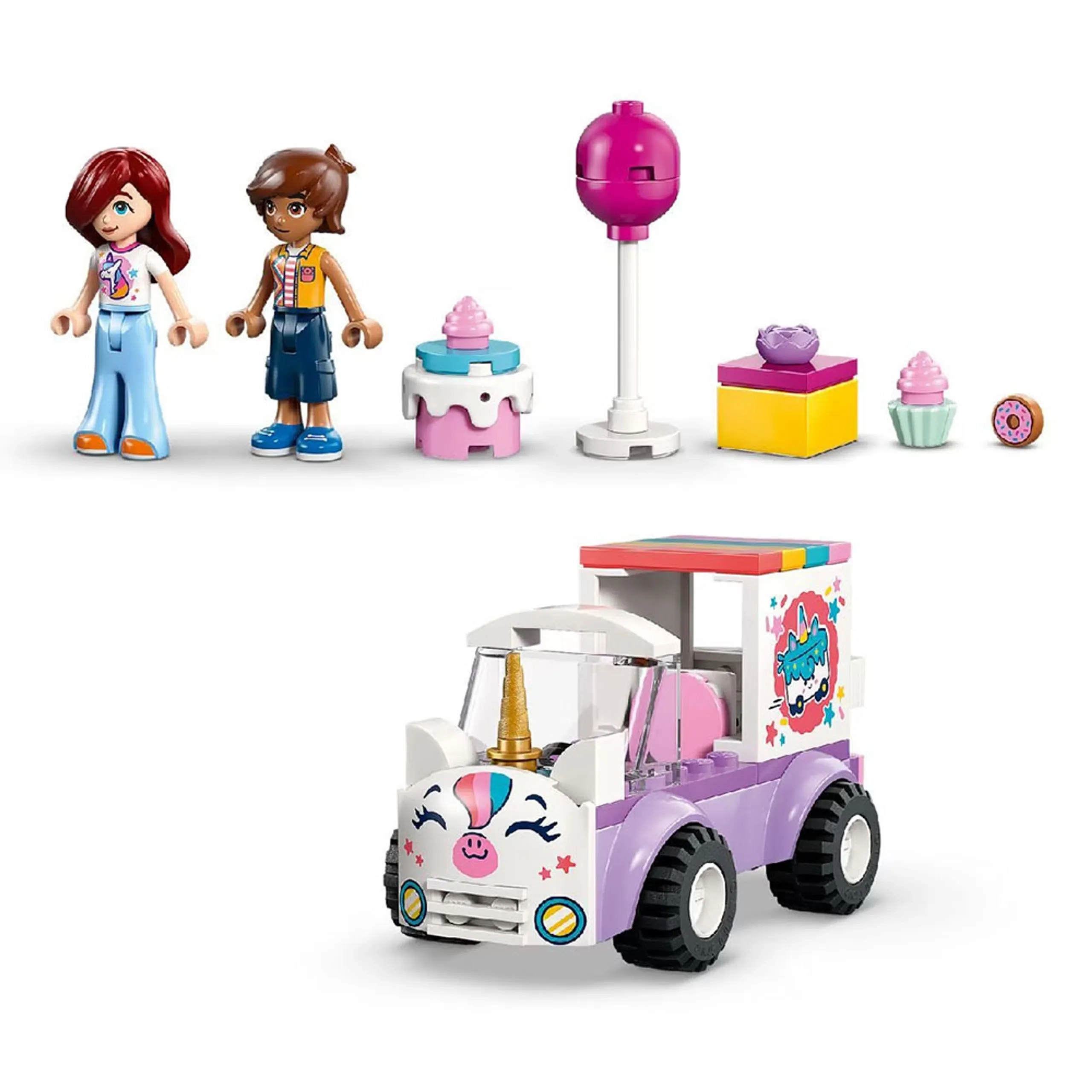 Friends Unicorn Cake Delivery Car (42675)