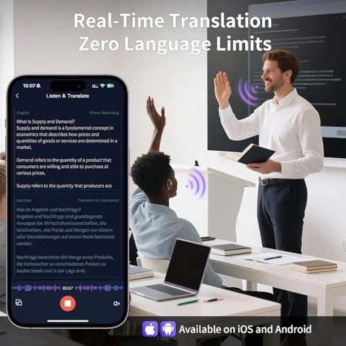 AI Translation Earbuds - 145 languages