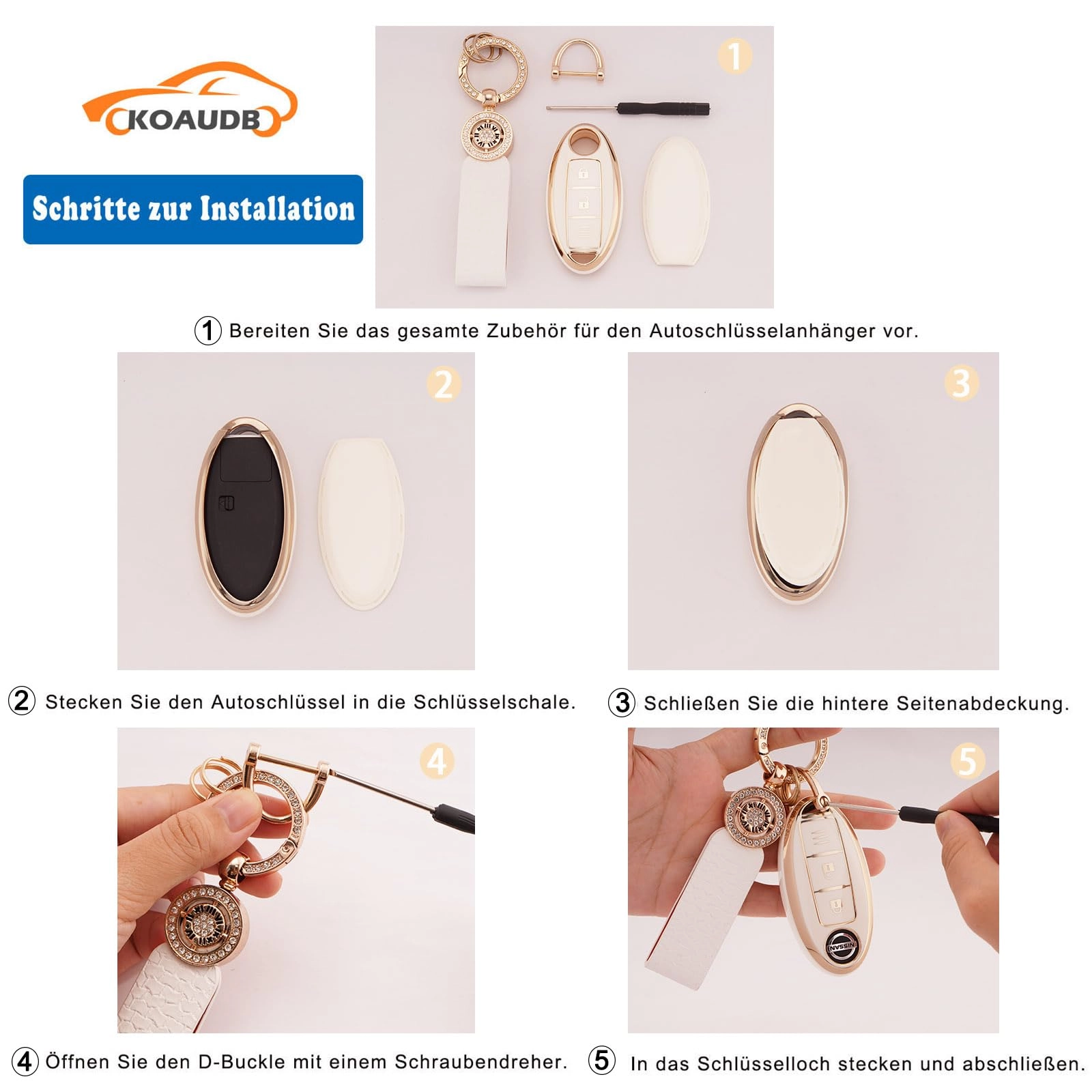 Car Key Cover - Nissan