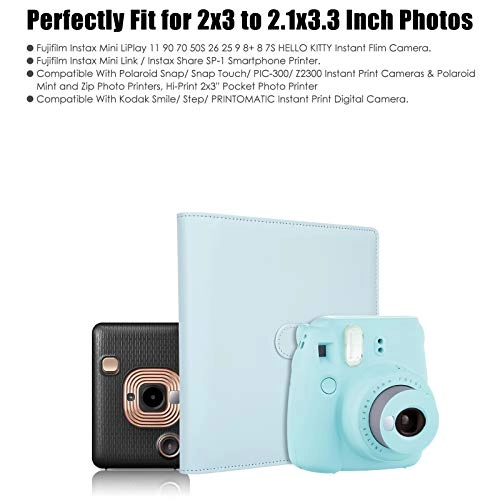 Instax Mini 256 Pockets Leather Photo Album