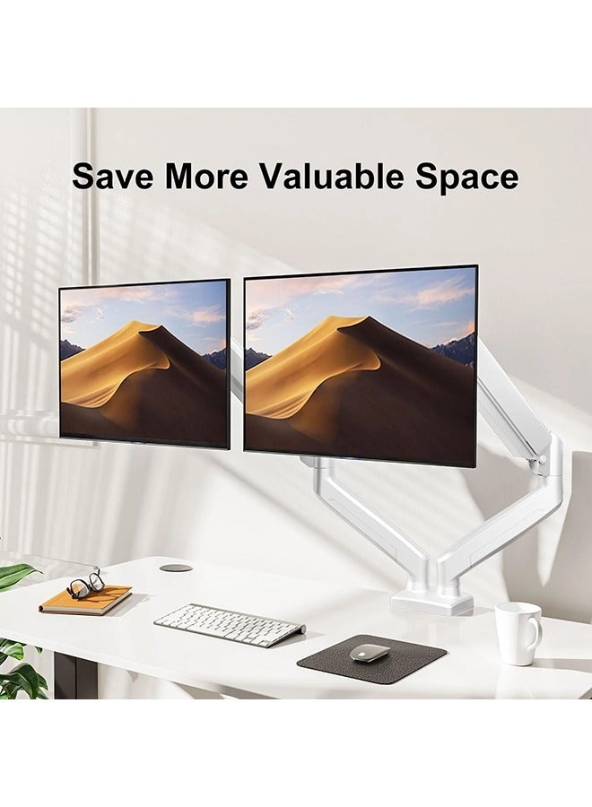 Dual Monitor Mount Stand - dual 13 to 32 Inch 75x75mm 100x100mm