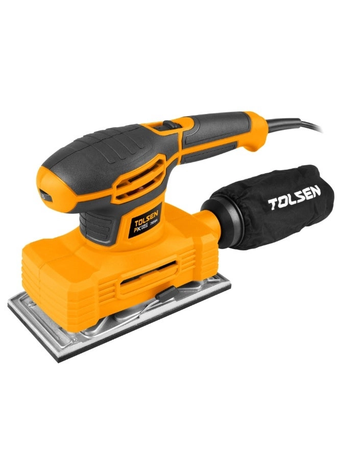 220W ORBITAL SANDER - 1.8 kg Yellow and Black