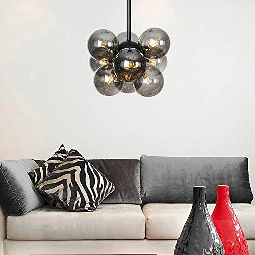 G4 Nordic Art Ball-in-the-ball Chandelier - Dimmable
