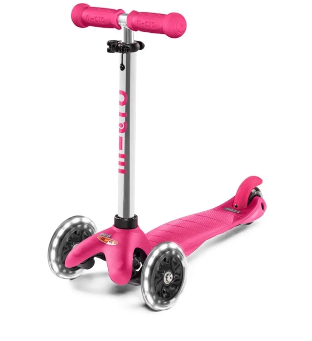Mini Plus 3-Wheel Kick Scooter – 120/85 mm LED