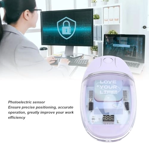 Gaming Mouse - Wireless 12 Month Battery Life Lavender Purple