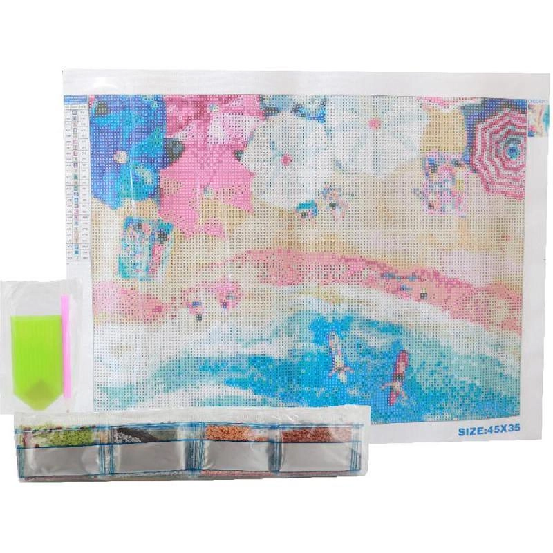 Roco Beach Diamond Painting Kit - 24 Packs