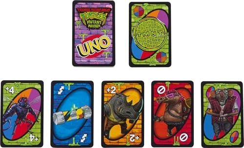 UNO: Teenage Mutant Ninja Turtles Mutant Mayhem - Card Game