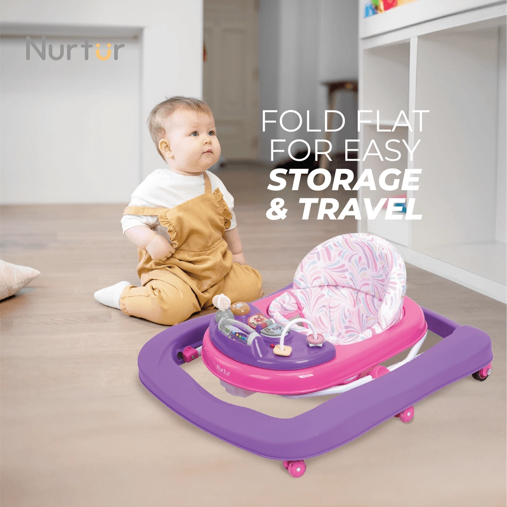 3-In-1 Baby Multi Walker - Music Function Red