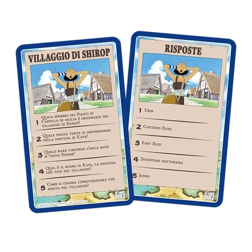 One Piece - Quiz Card Game (Italian)