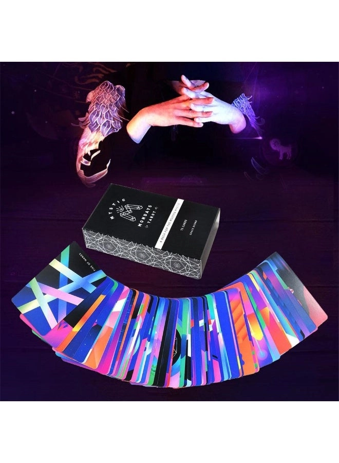 Mysterious Red Rose Divination Card Set - 53 Divination Cards English Version