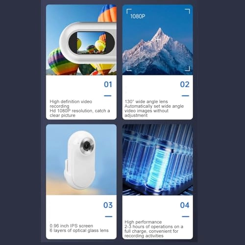 Pet Collar Camera - 64GB 1080P 30FPS