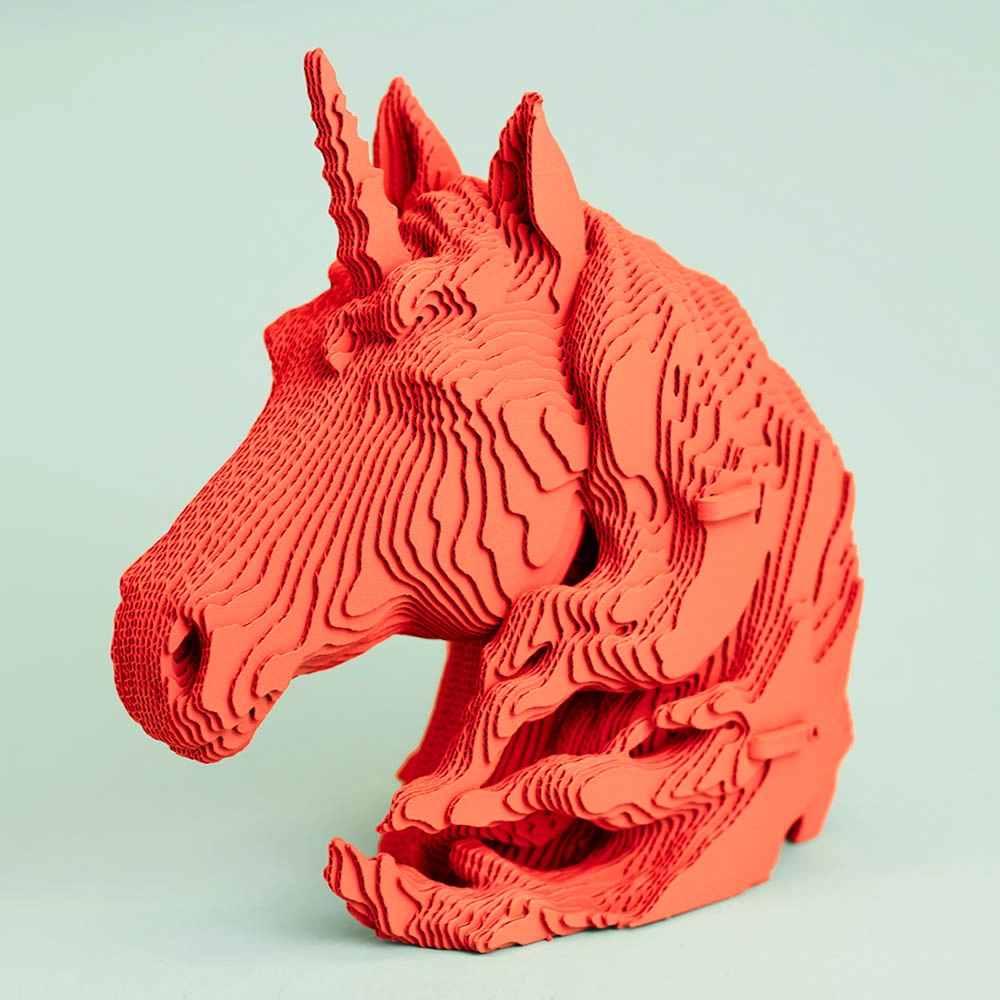 Unicorn 3D Puzzle (CARTUNI) - 65 pcs