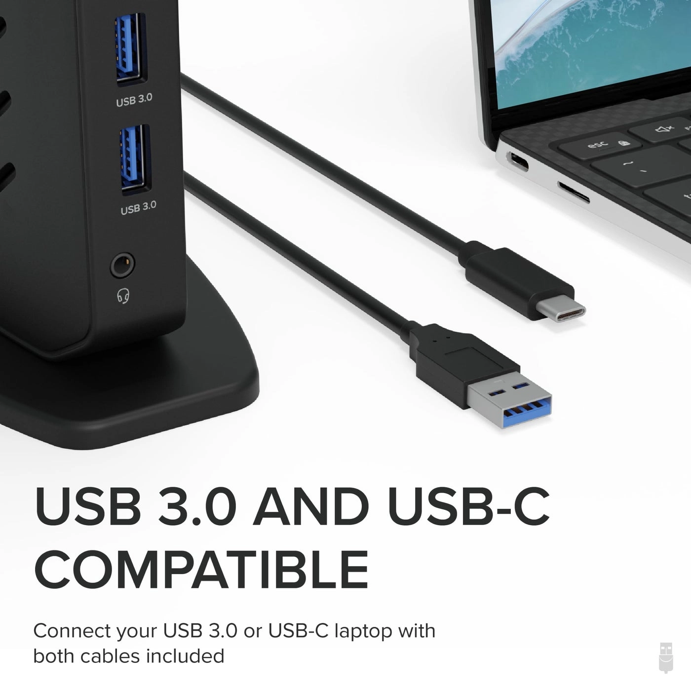 Dual DisplayPort & HDMI Docking Station - UD-6950Z USB 3.0 USB-C Dual 4K