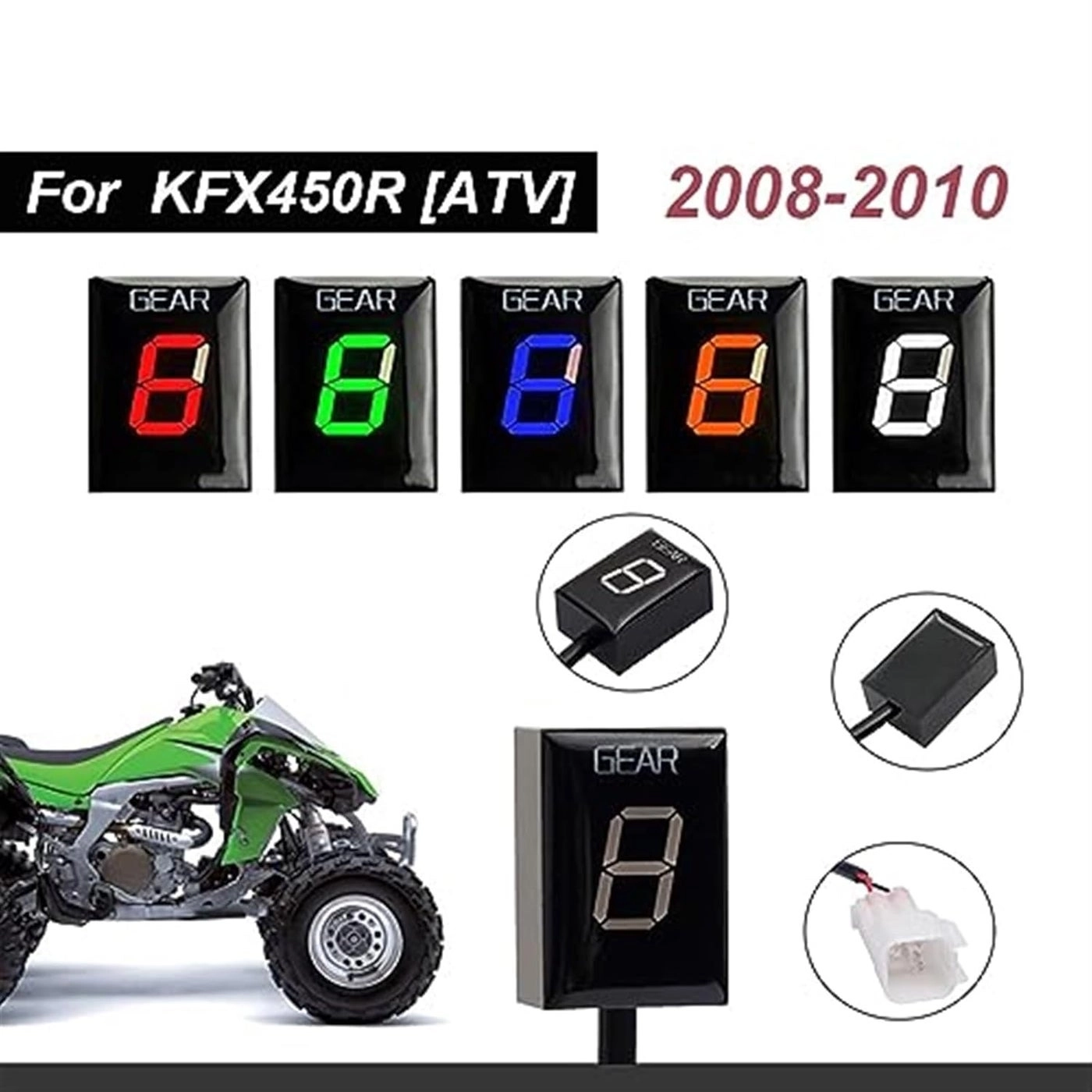 Gear Indicator - KFX450R 2008-2010