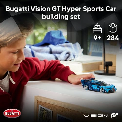 Speed Champions Bugatti Vision GT Hyper Sports Car (77253)