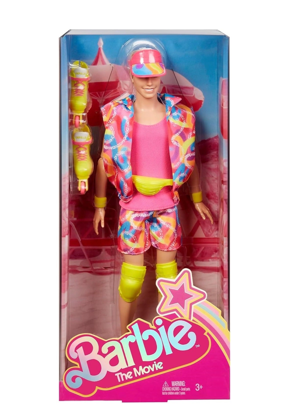 Ken Inline Skating Doll - JBJ51 Multi-coloured Ages 3+