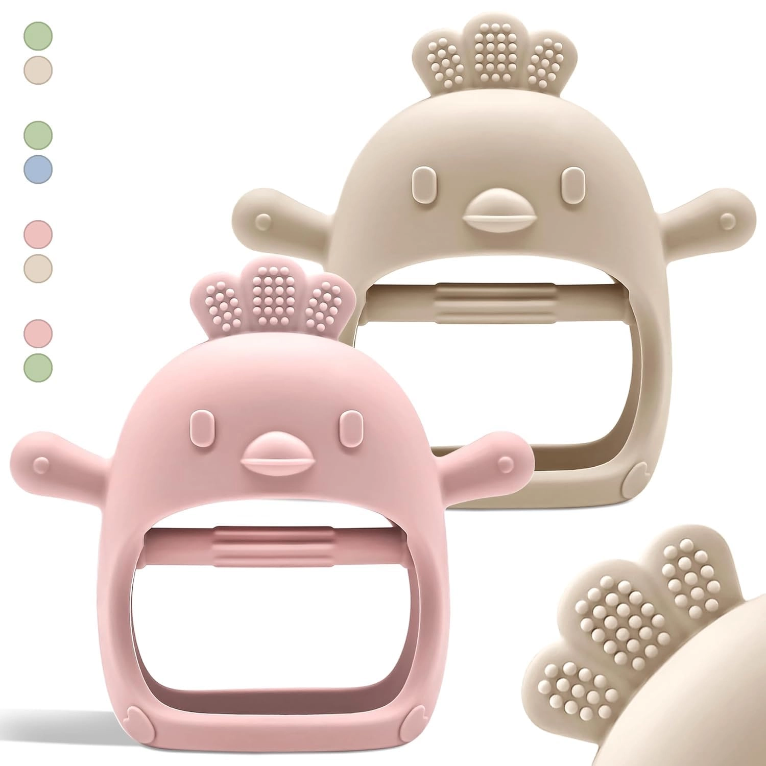 tklake Teething Mittens - Silicone