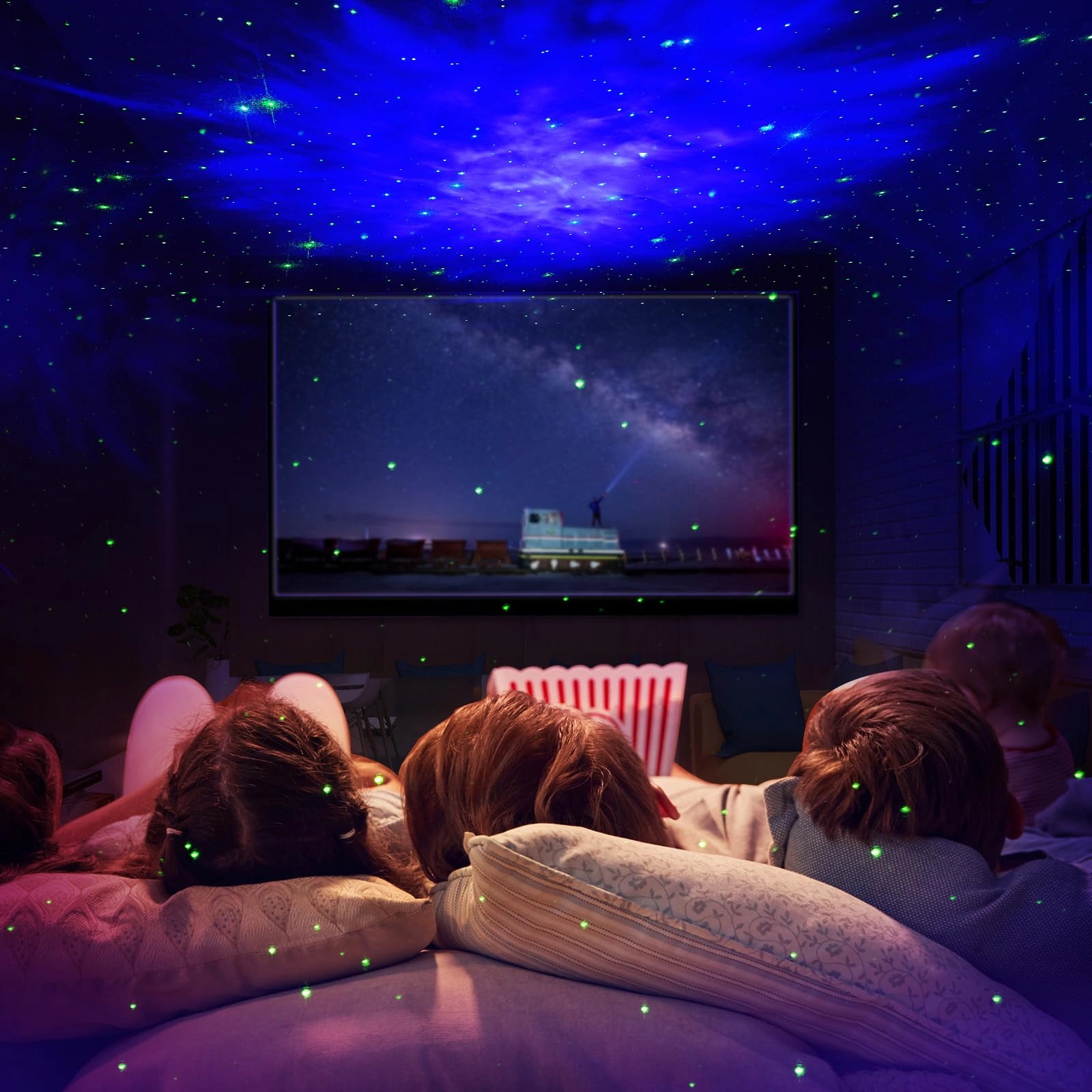Astronaut Galaxy Projector - Corded Electric Colorful