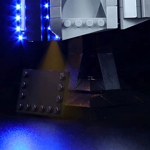 LED Lighting Kit for Lego Mandalorian Helmet 75328 - Lights Only Light Contorl Version