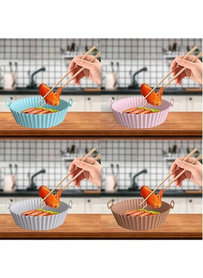 Beauenty Air Fryer Silicone Liners - food-grade silicone 2Pcs