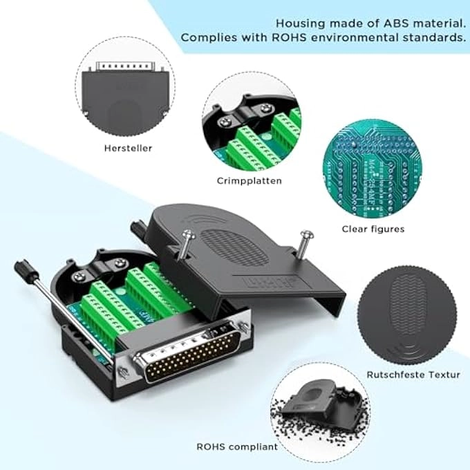 DB44 - SOLDERLESS RS232 44-PIN FEMALE