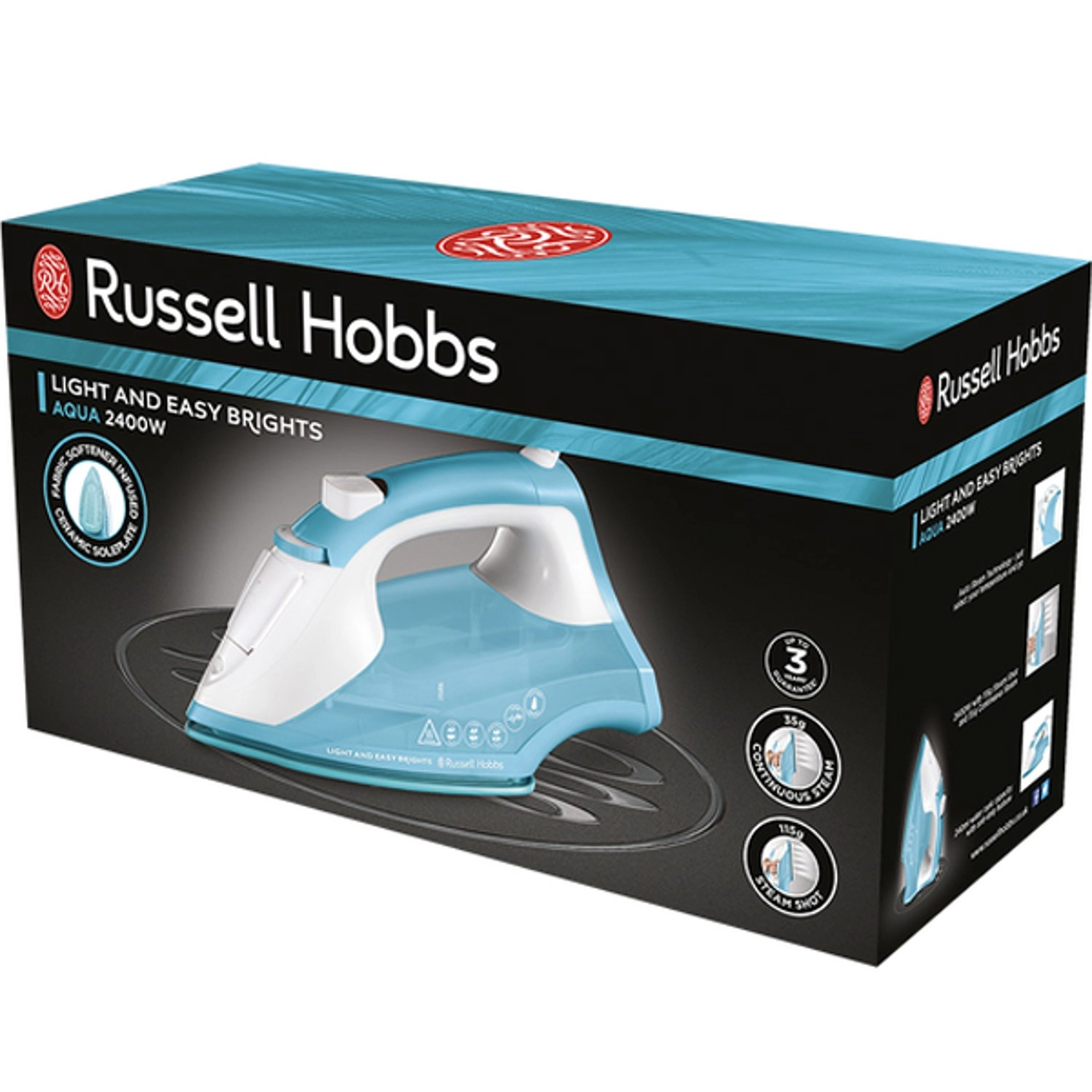 26482GCC - Steam Iron Ceramic Soleplate 115g 35g