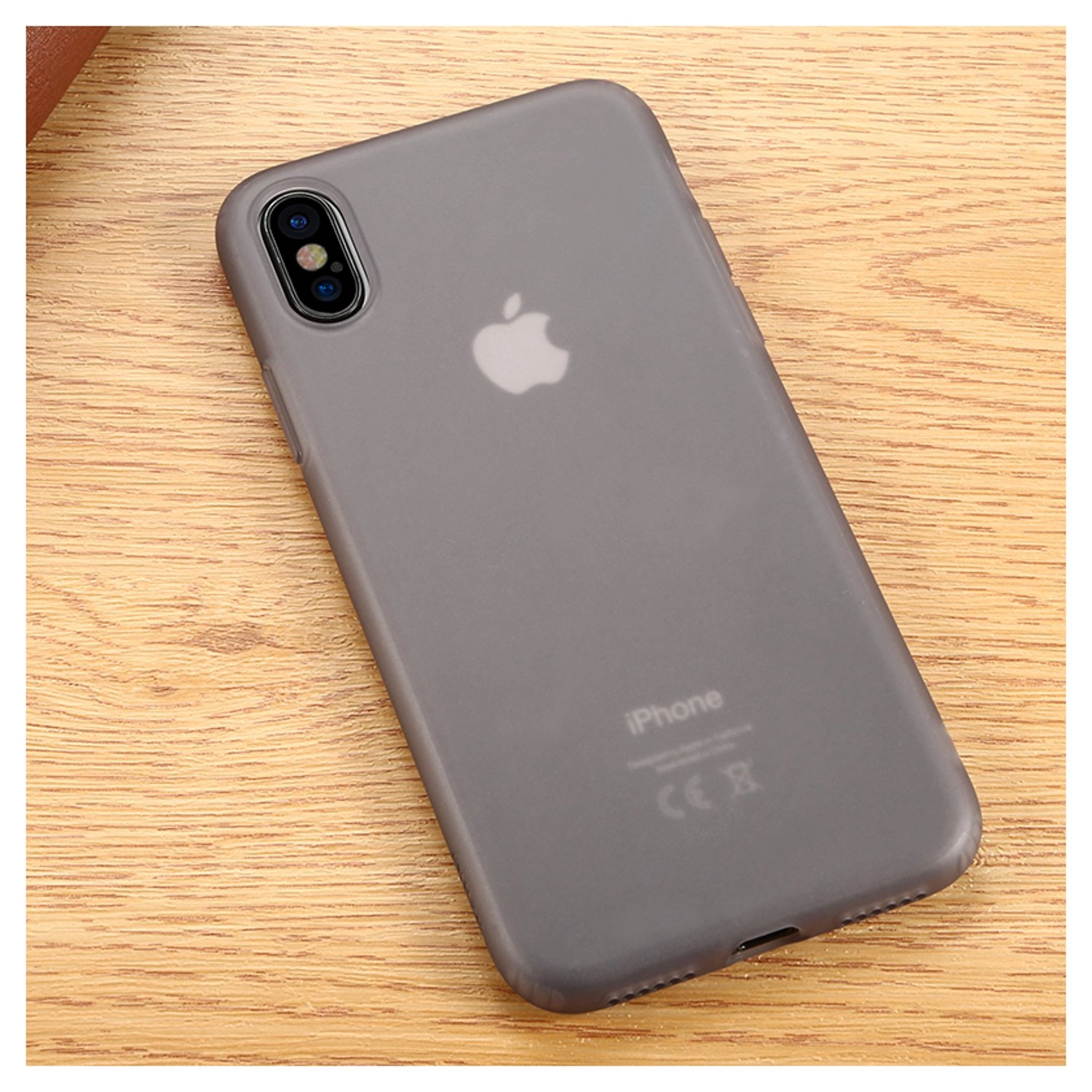 Pudding Series Cover Back Case for iPhone X