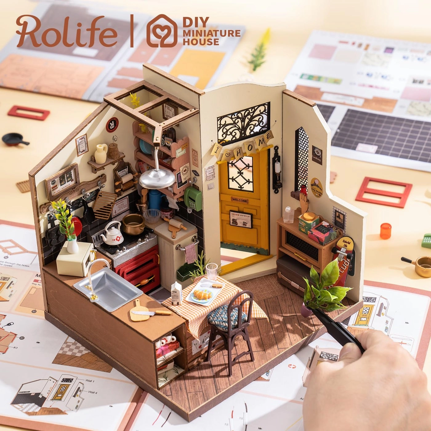 Cozy Kitchen - 1:24 Scale